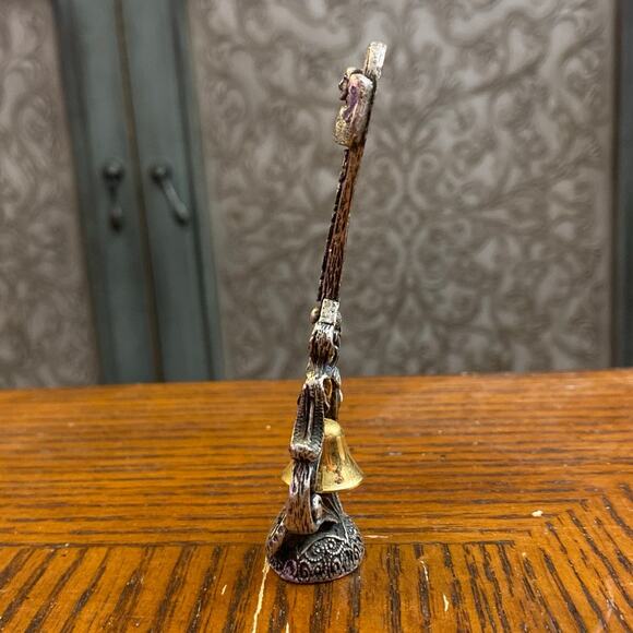 South Dakota Mount Rushmore Bell Decorative Collectible Nicholas Gish Pewter VTG - Picture 3 of 10